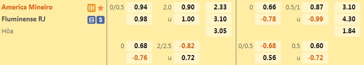 America Mineiro vs Fluminense 4