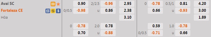 Nhận định, soi kèo Avai vs Fortaleza 5h00 ngày 176 (VĐQG Brazil 2022) 1