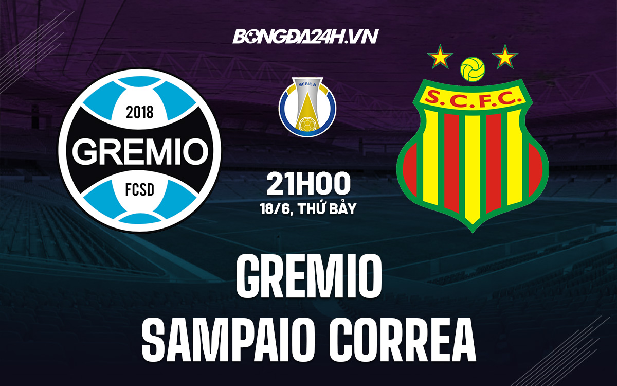 Gremio vs Sampaio Correa 