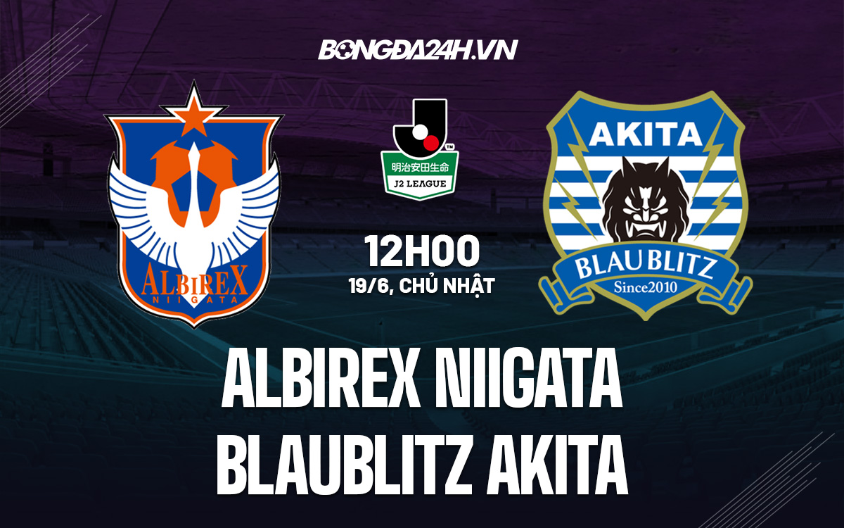 Albirex Niigata vs Blaublitz Akita Albirex Niigata vs Blaublitz Akita