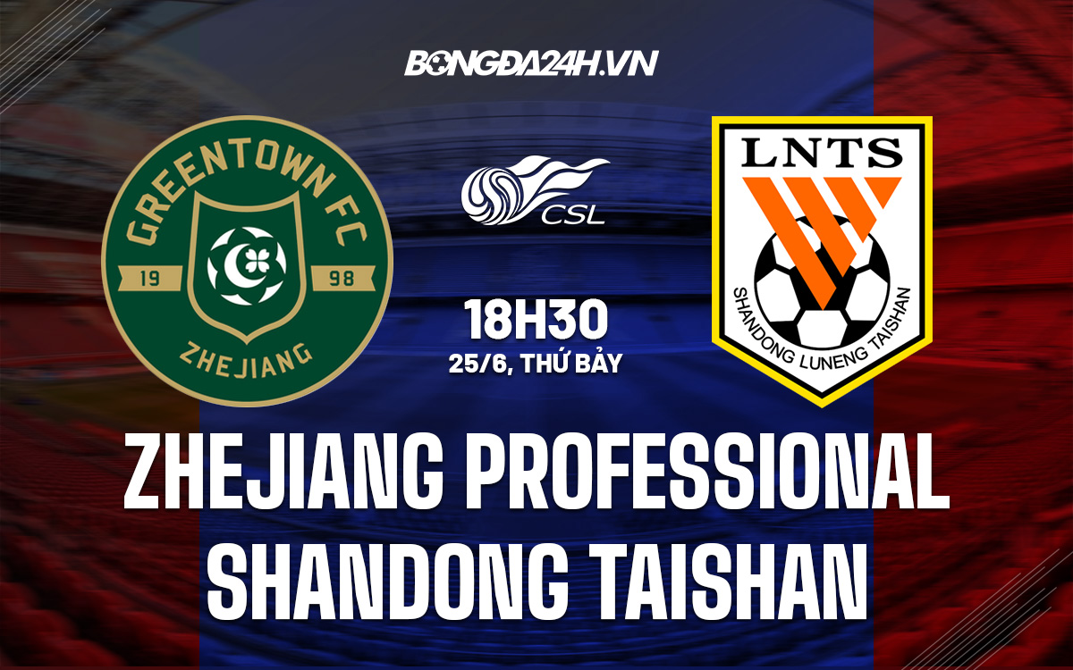 Zhejiang Professional vs Shandong Taishan 