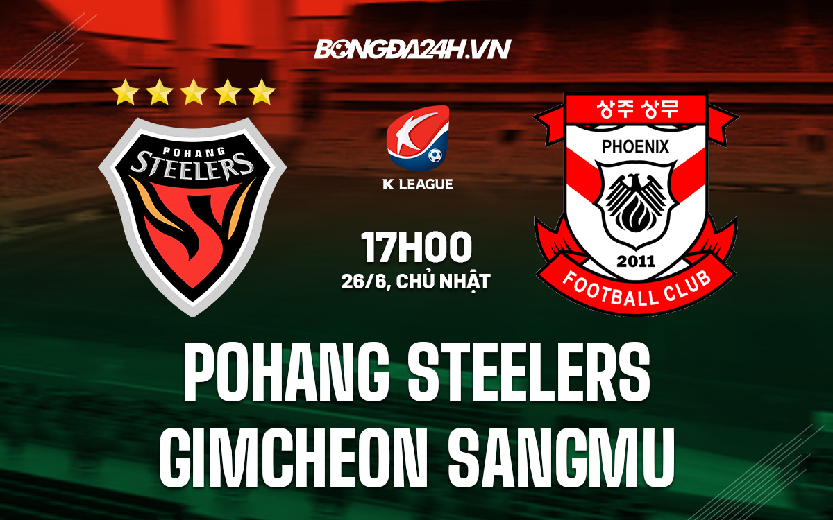 Pohang Steelers vs Gimcheon Sangmu Pohang Steelers vs Gimcheon Sangmu