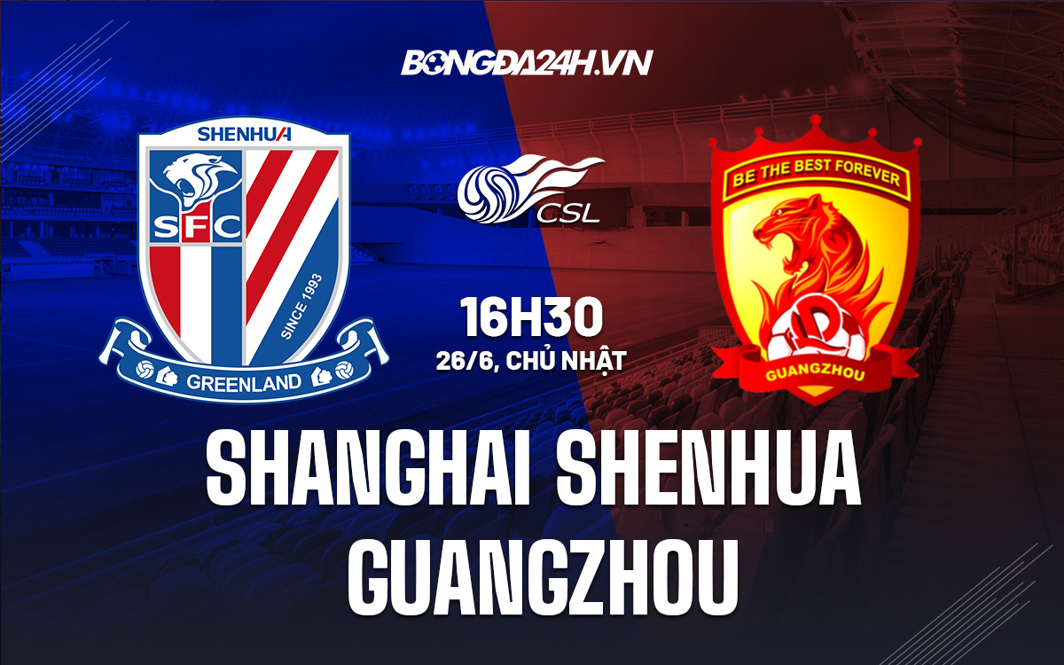Shanghai Shenhua vs Guangzhou