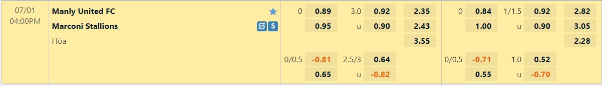 Nhận định Manly United vs Marconi Stallions 16h00 ngày 17 (VĐ bang New South Wales 2022) 1