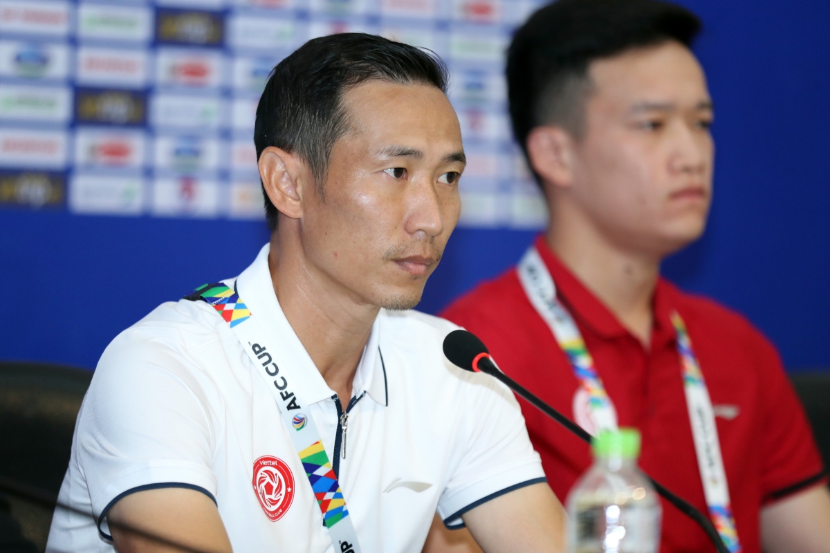Trợ lý Viettel Đặng Thanh Phương thừa nhận lối chơi cần cải thiện Tro ly Viettel dang Thanh Phuong thua nhan loi choi can cai thien