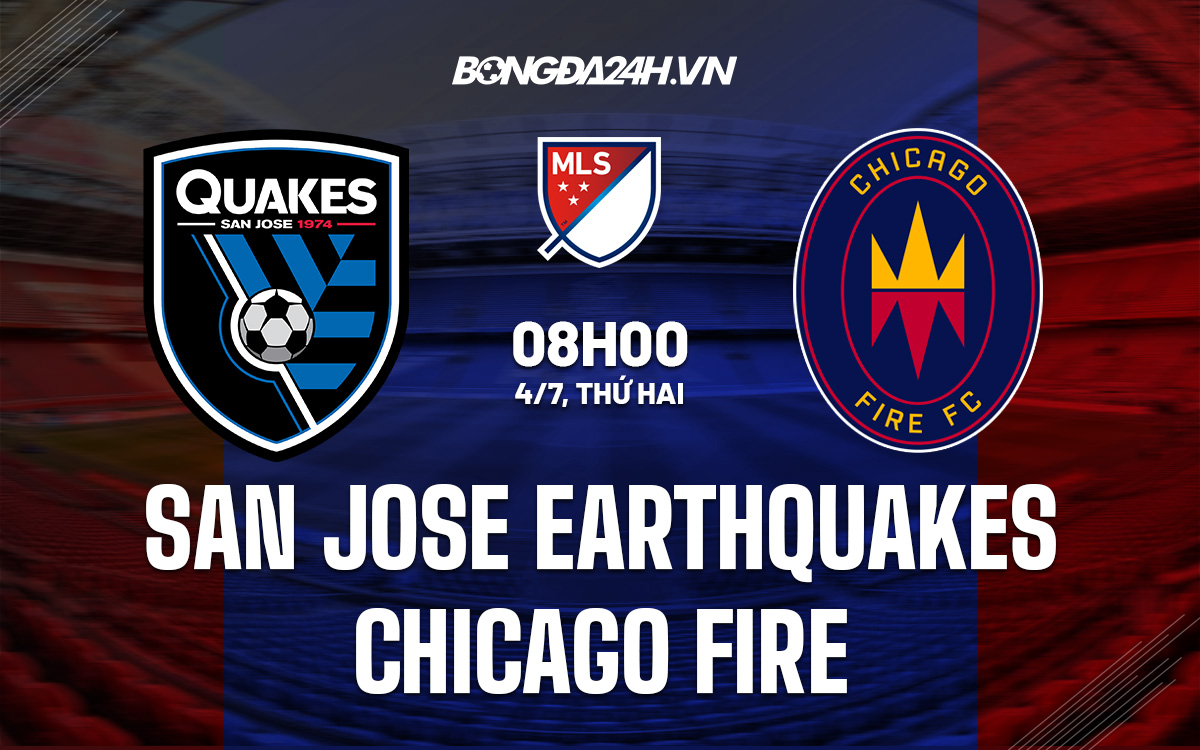 San Jose Earthquakes vs Chicago Fire San Jose Earthquakes vs Chicago Fire