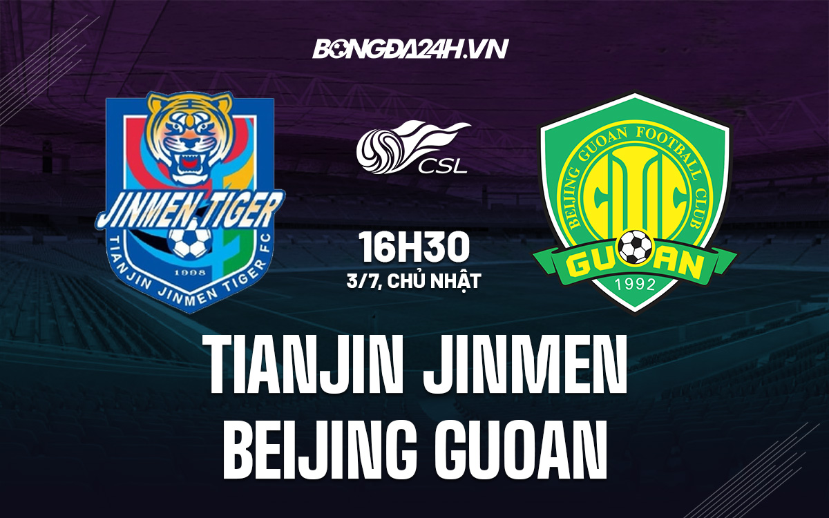 Tianjin Jinmen vs Beijing Guoan Tianjin Jinmen vs Beijing Guoan