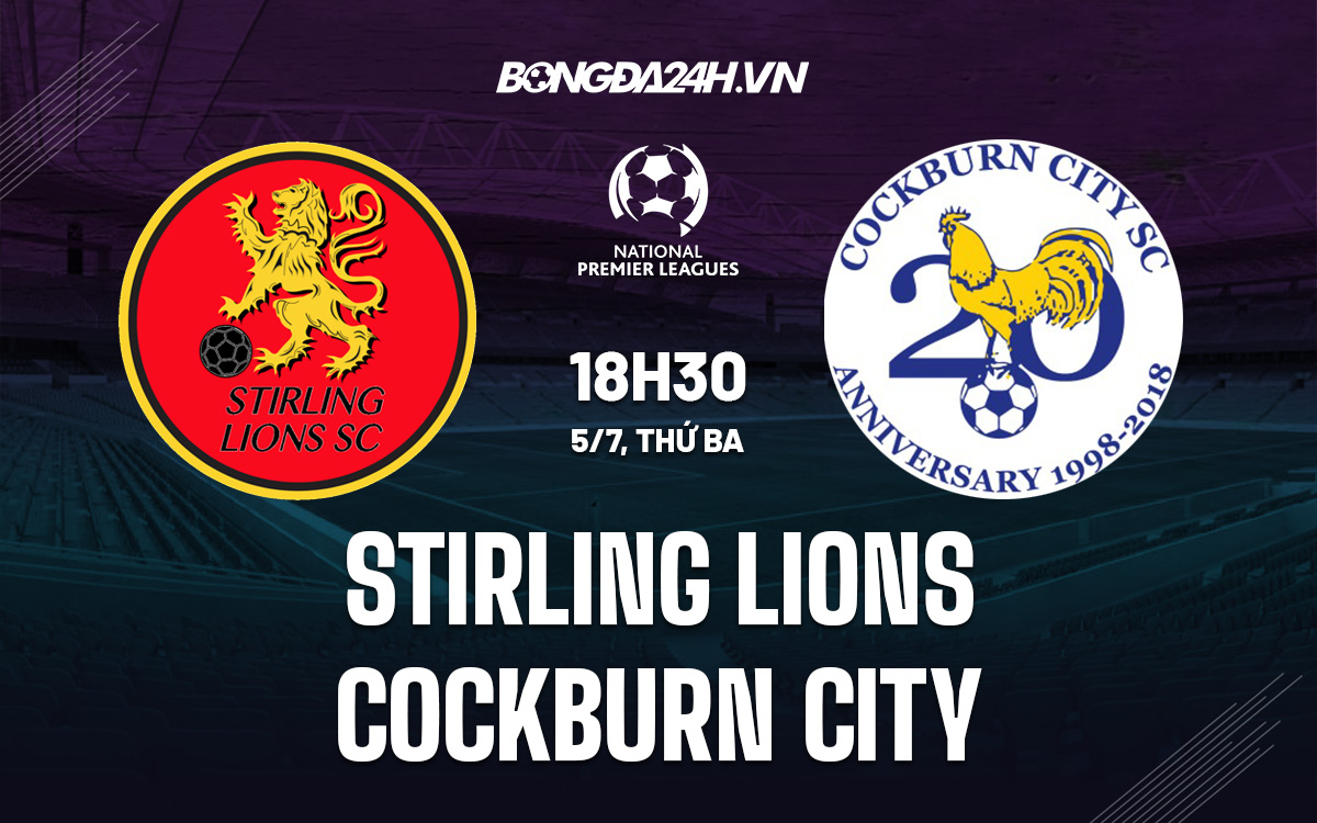 Stirling Lions vs Cockburn City
