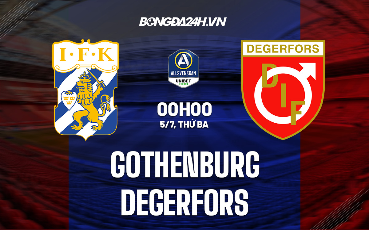 Gothenburg vs Degerfors Gothenburg vs Degerfors