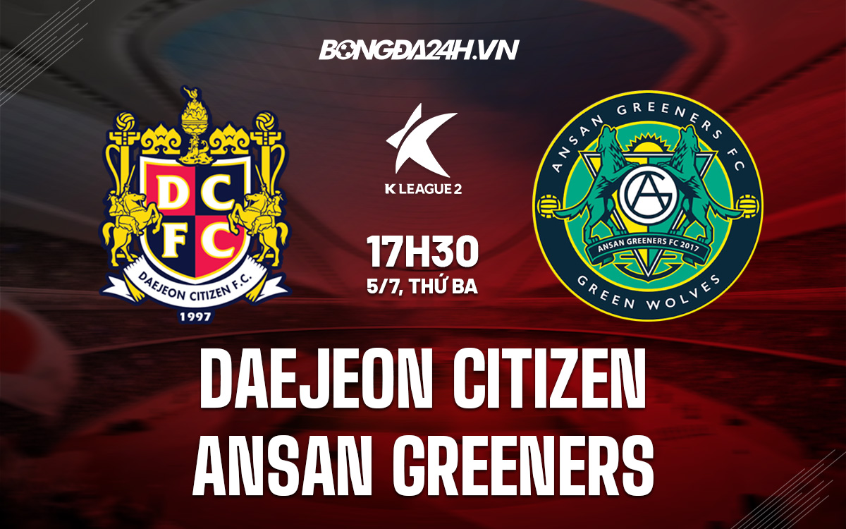 Daejeon Citizen vs Ansan Greeners 