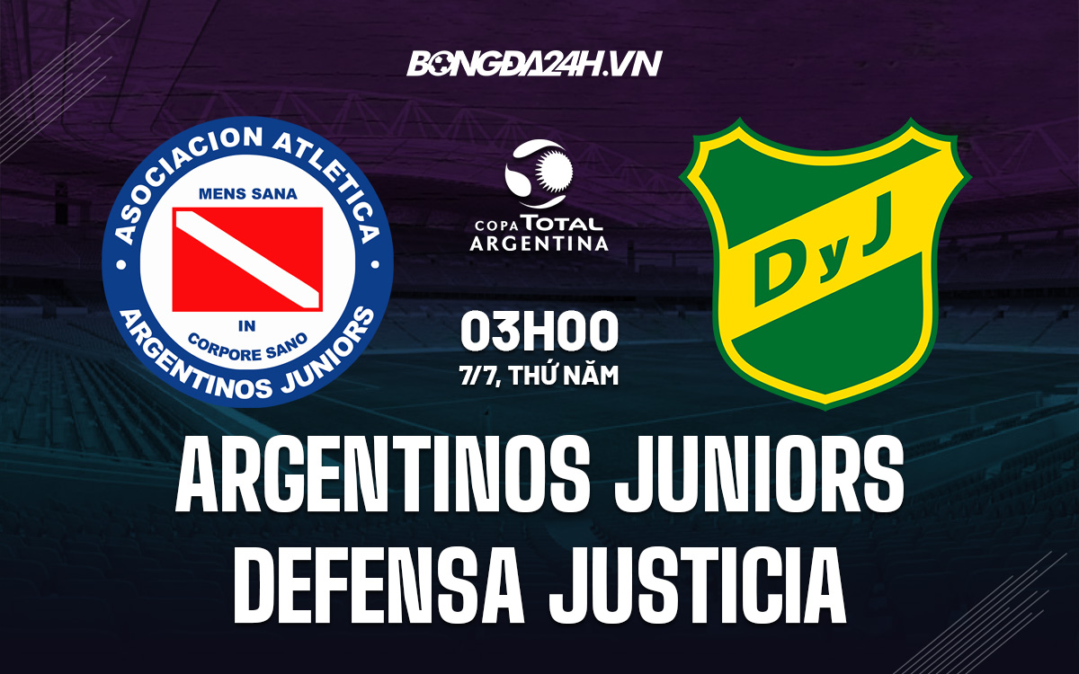 Argentinos Juniors vs Defensa Justicia