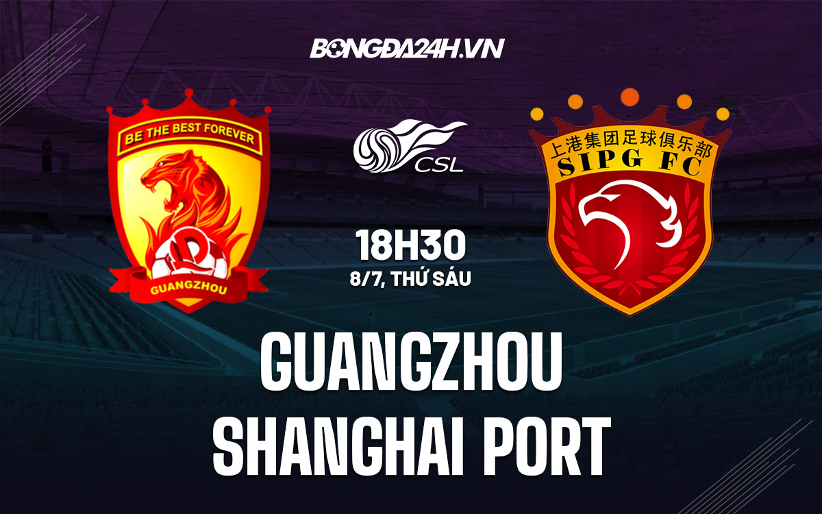Guangzhou vs Shanghai Port