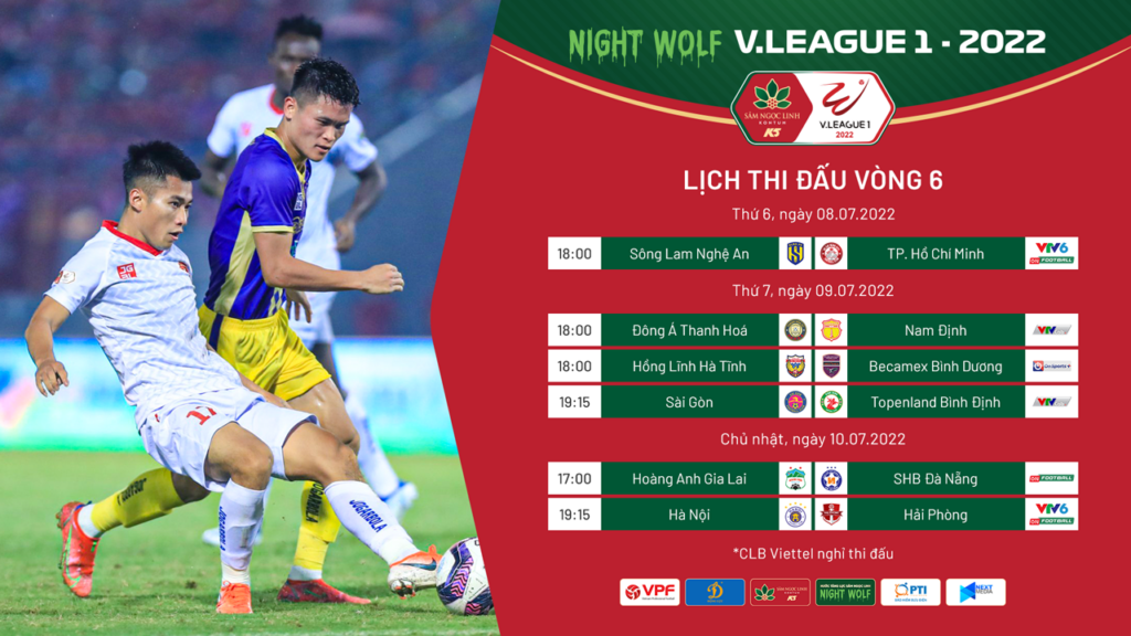 Vòng 6 V-League 2022 Vong 6 VLeague 2022