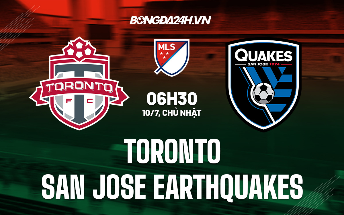 Toronto vs San Jose Earthquakes Toronto vs San Jose Earthquakes