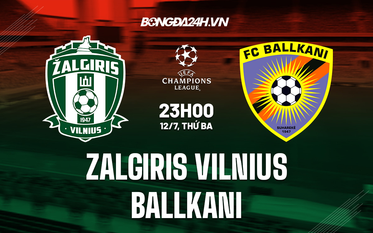 Zalgiris Vilnius vs Ballkani 