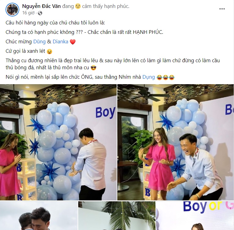 Thủ môn quốc dân Bùi Tiến Dũng lên chức bố 1