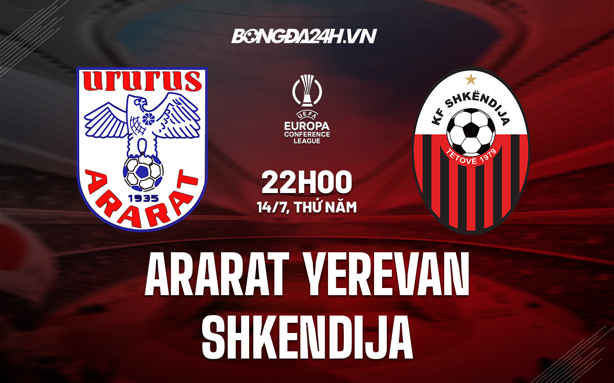 Ararat Yerevan vs Shkendija Ararat Yerevan vs Shkendija