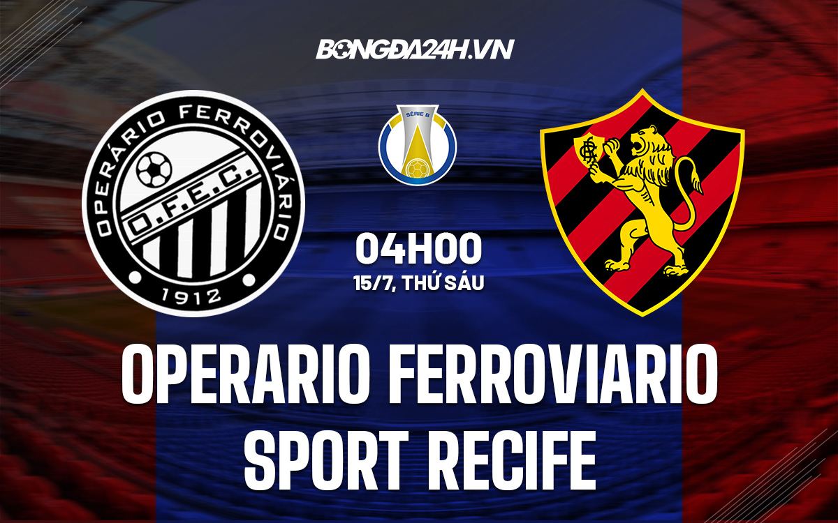 Operario Ferroviario vs Sport Recife 