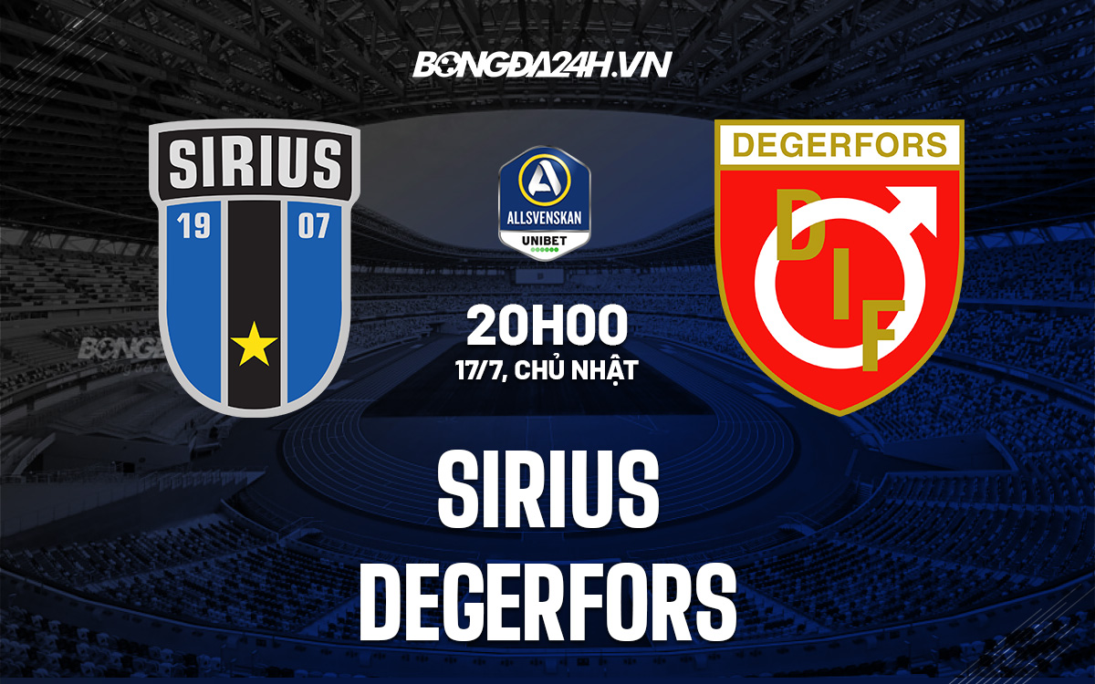 Sirius vs Degerfors 