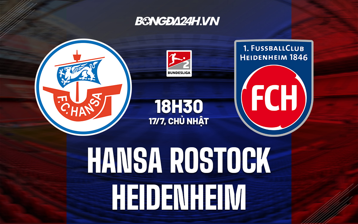 Hansa Rostock vs Heidenheim