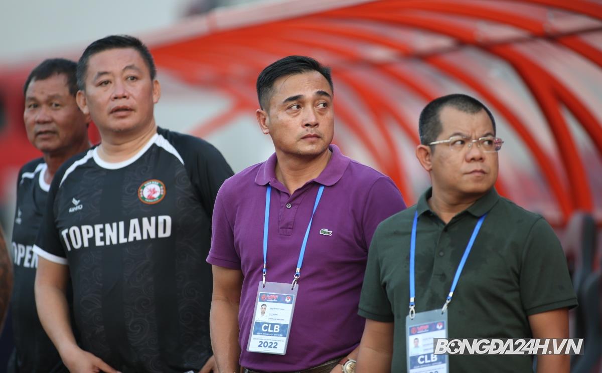 HLV duc Thang Hai Phong vs Binh dinh 3-1 19/7