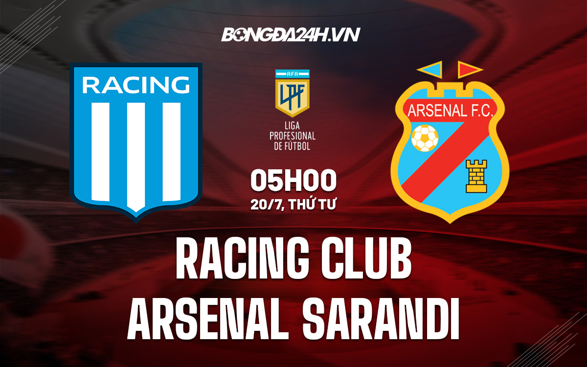 Racing Club vs Arsenal Sarandi