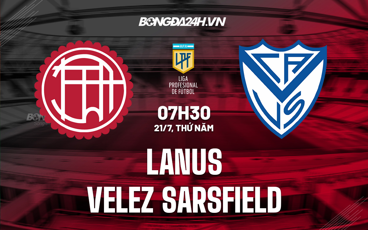 Lanus vs Velez Sarsfield 