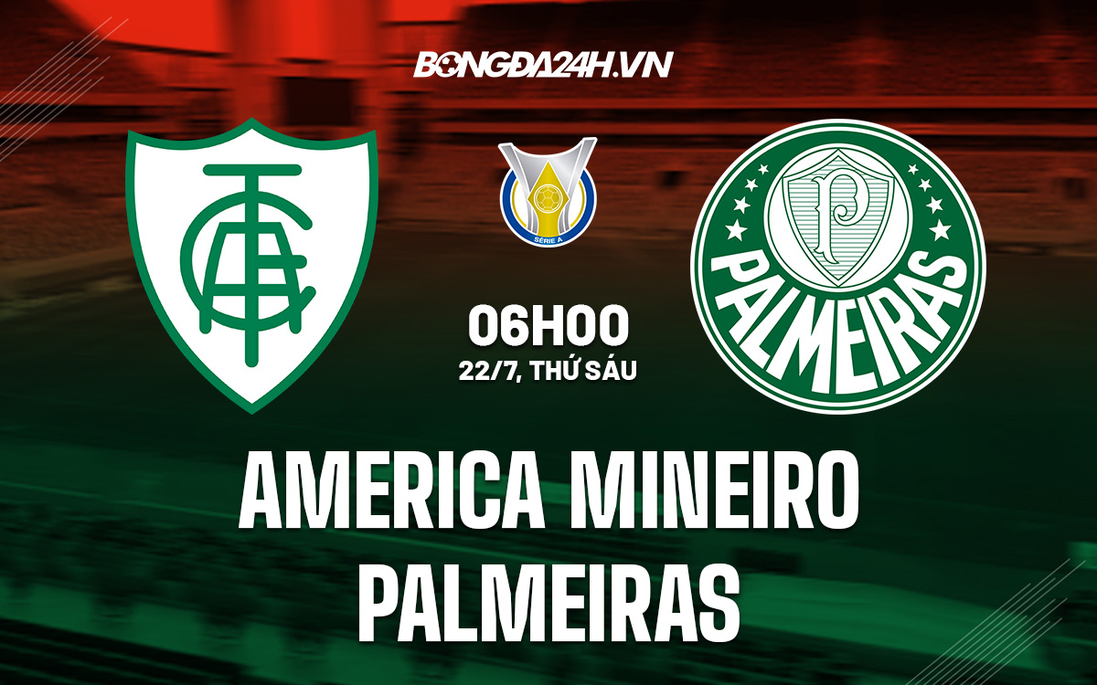America Mineiro vs Palmeiras