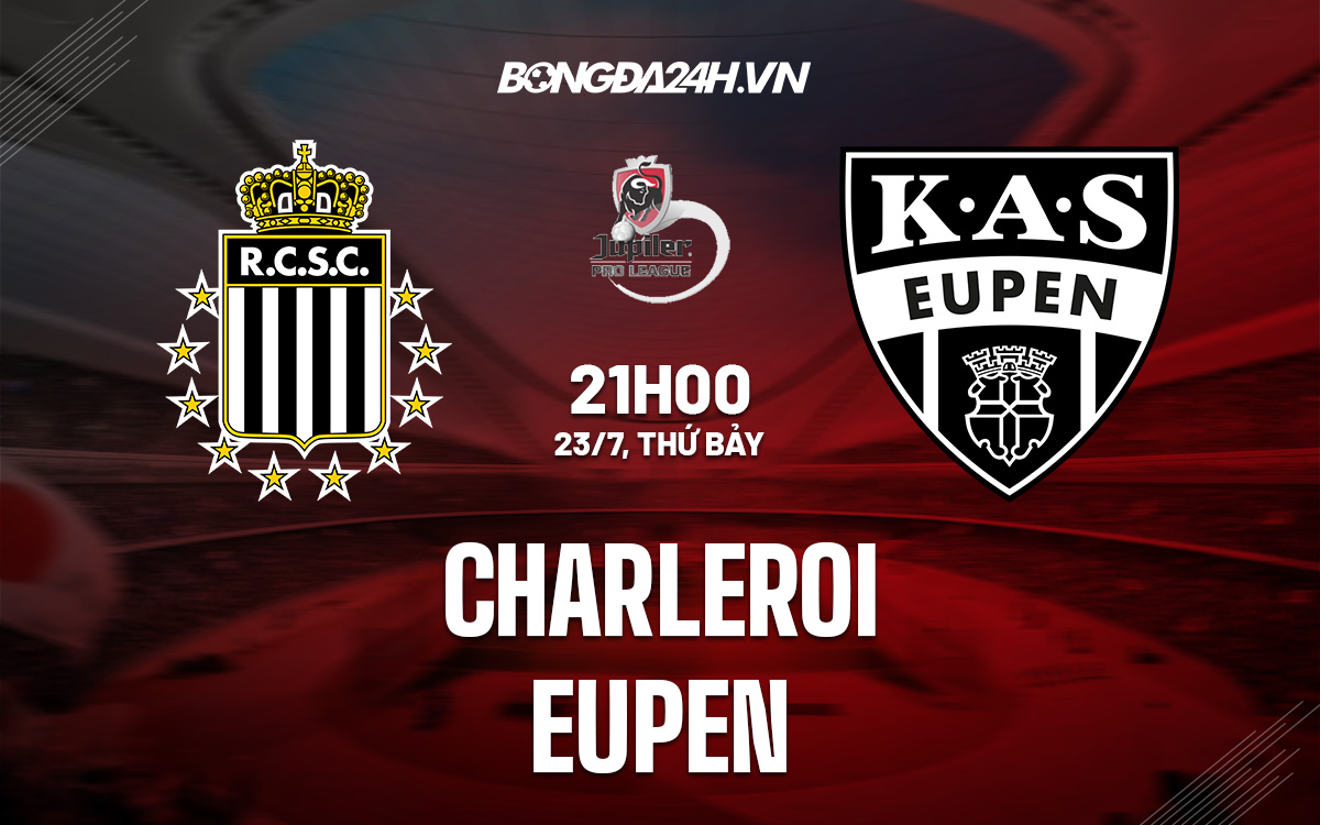 Charleroi vs Eupen