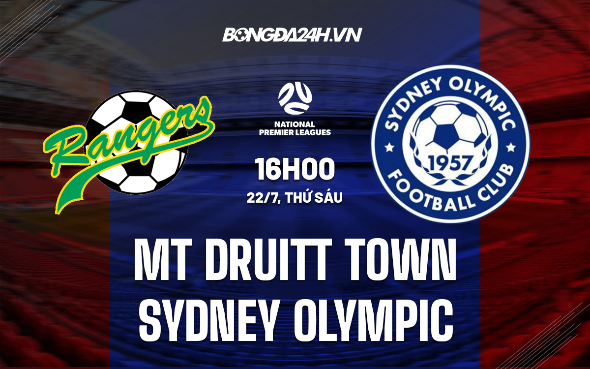 Mt Druitt Town vs Sydney Olympic Mt Druitt Town vs Sydney Olympic