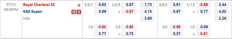 Nhận định Charleroi vs Eupen 21h00 ngày 237 (QG Bỉ 202223) 1