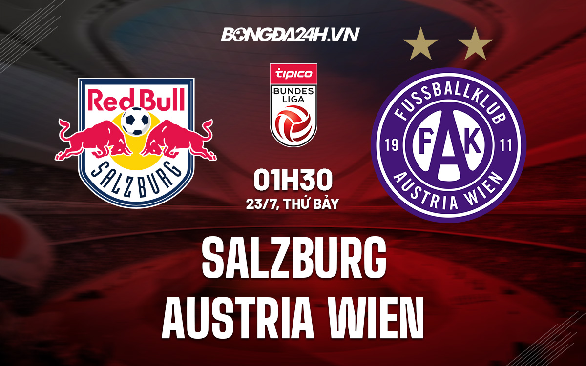 Nhận định, soi kèo Salzburg vs Austria Wien 1h30 ngày 237 (VĐQG Áo 202223) 1