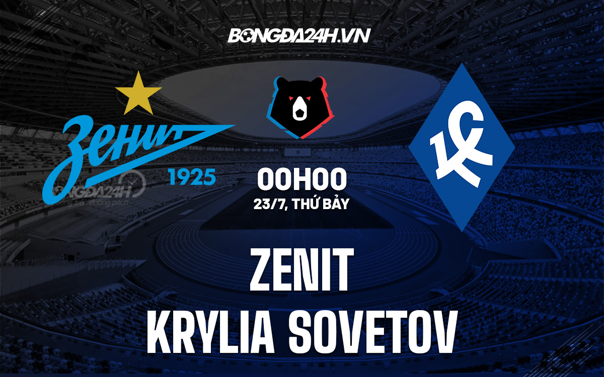 Zenit vs Krylya Sovetov