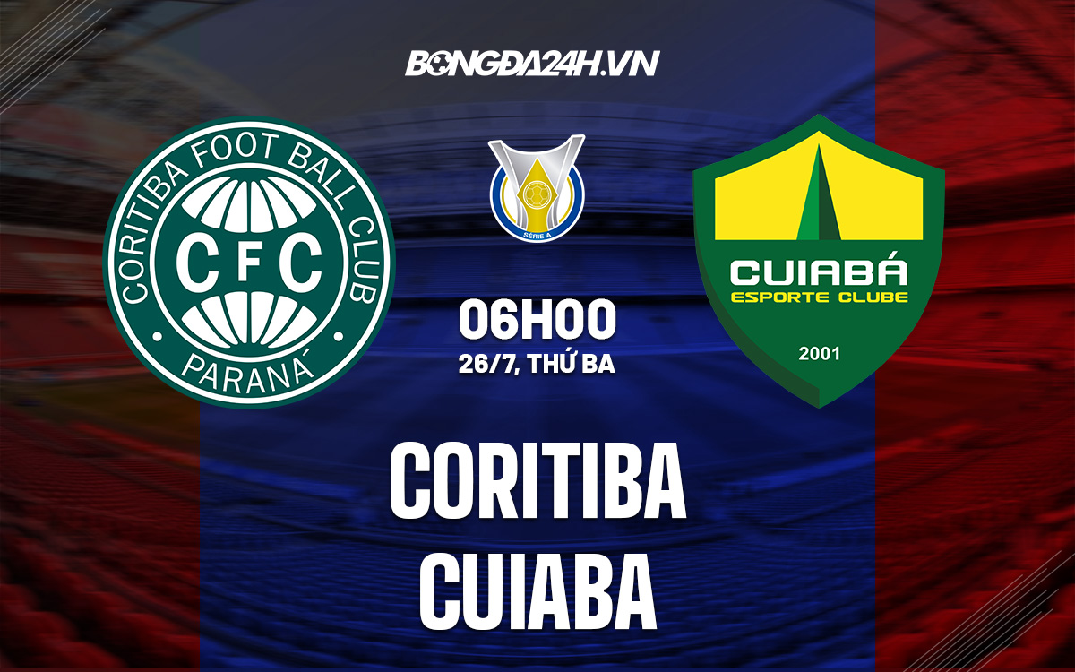 Nhận định Coritiba vs Cuiaba 6h00 ngày267 (VĐQG Brazil 2022) 1