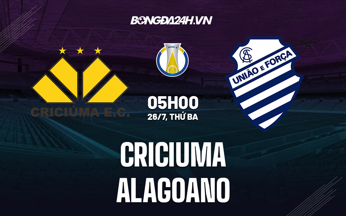 Criciuma vs Alagoano Criciuma vs Alagoano