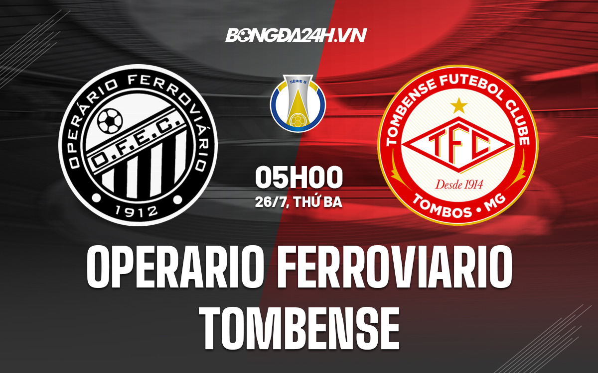 Operario Ferroviario vs Tombense