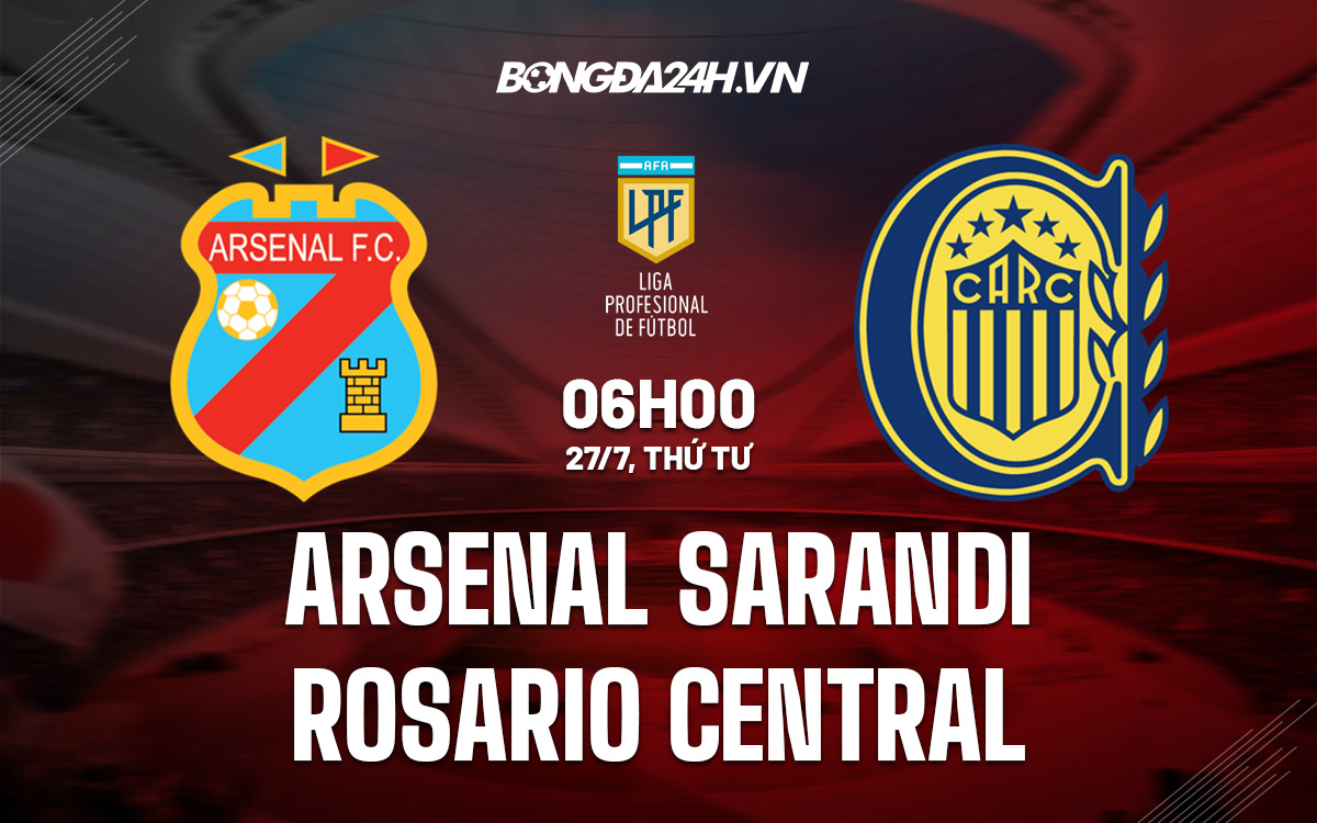 Arsenal Sarandi vs Rosario Central 
