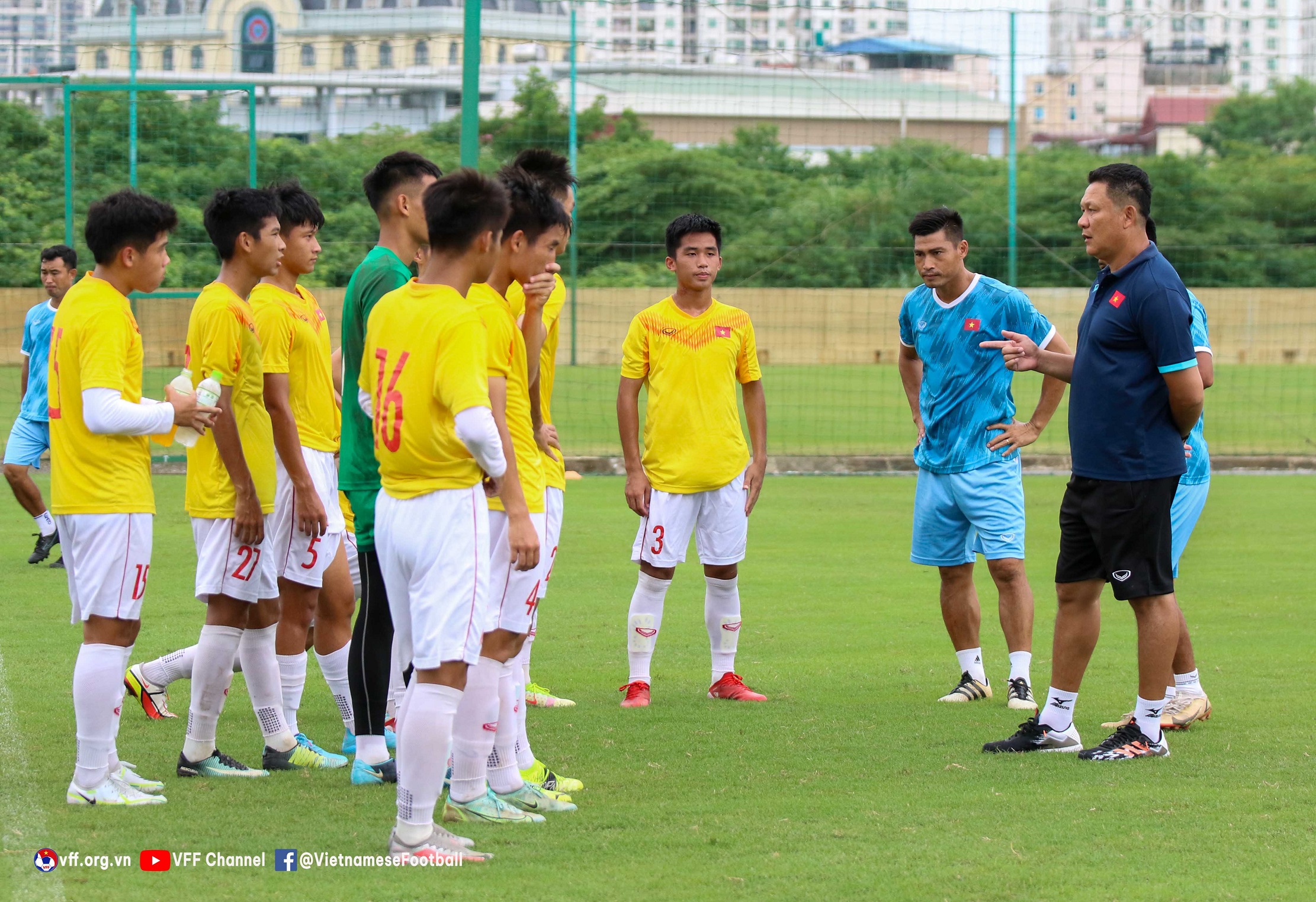 U16 Viet Nam chot danh sach tham du giai U16 dNa 2022