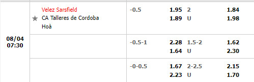 Nhận định Velez Sarsfield vs Talleres 7h30 ngày 48 (Copa Libertadores 2022) 1