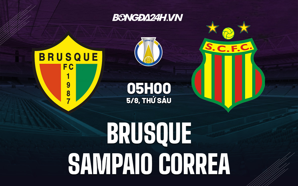 Brusque vs Sampaio Correa 