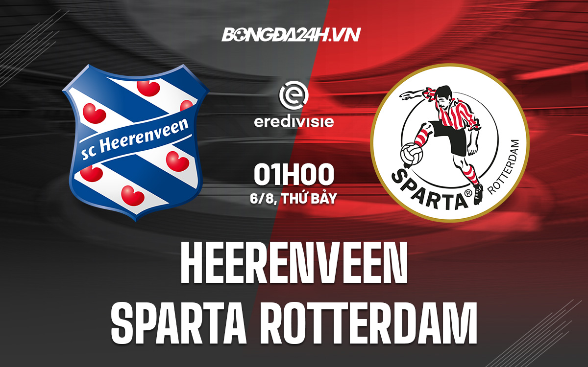 Heerenveen vs Sparta Rotterdam