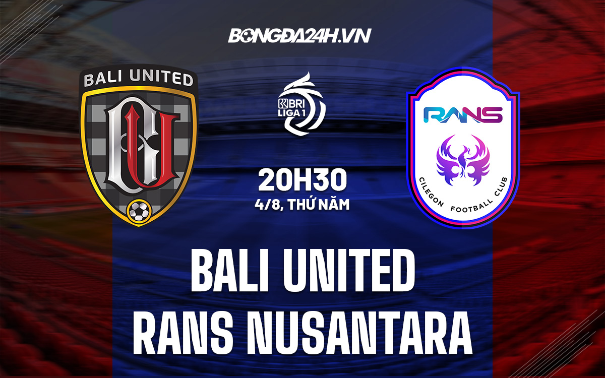 Soi kèo Bali United vs RANS Nusantara VĐQG Indonesia 2022/23