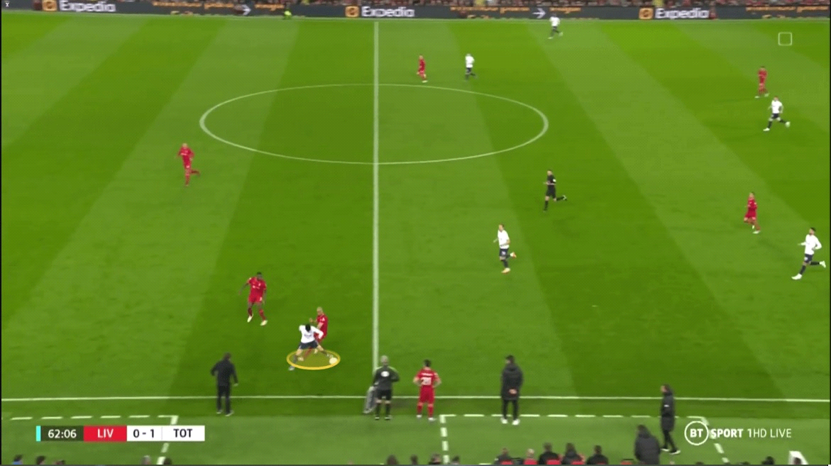 Hàng phòng ngự của Liverpool quan trọng như thế nào ở các pha pressing 9 Hàng phòng ngự của Liverpool quan trọng như thế nào ở các pha pressing 9