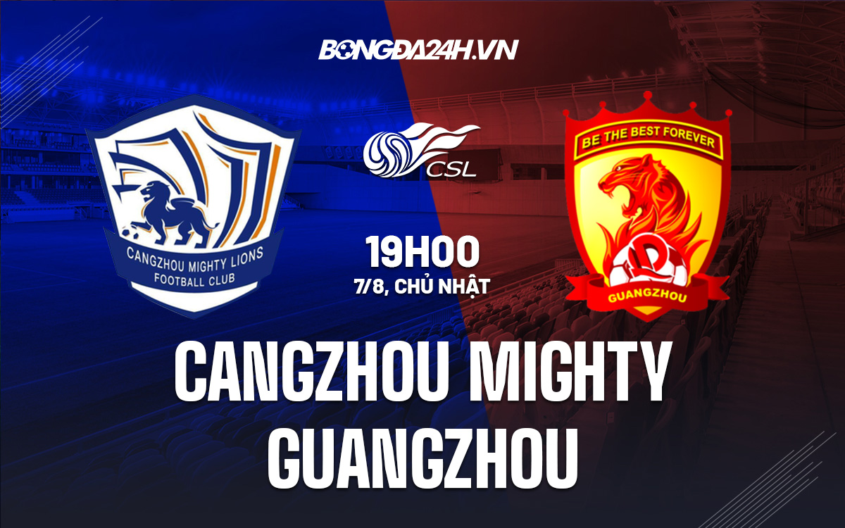 Cangzhou Mighty vs Guangzhou 