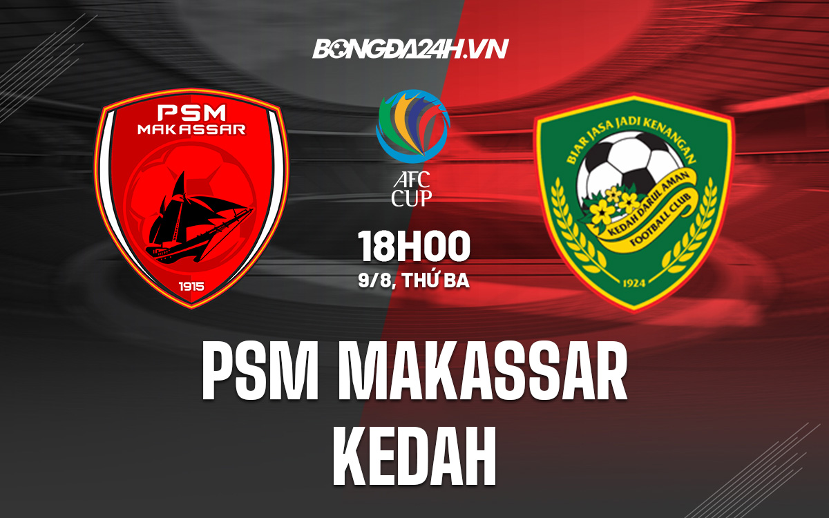 PSM Makassar vs Kedah