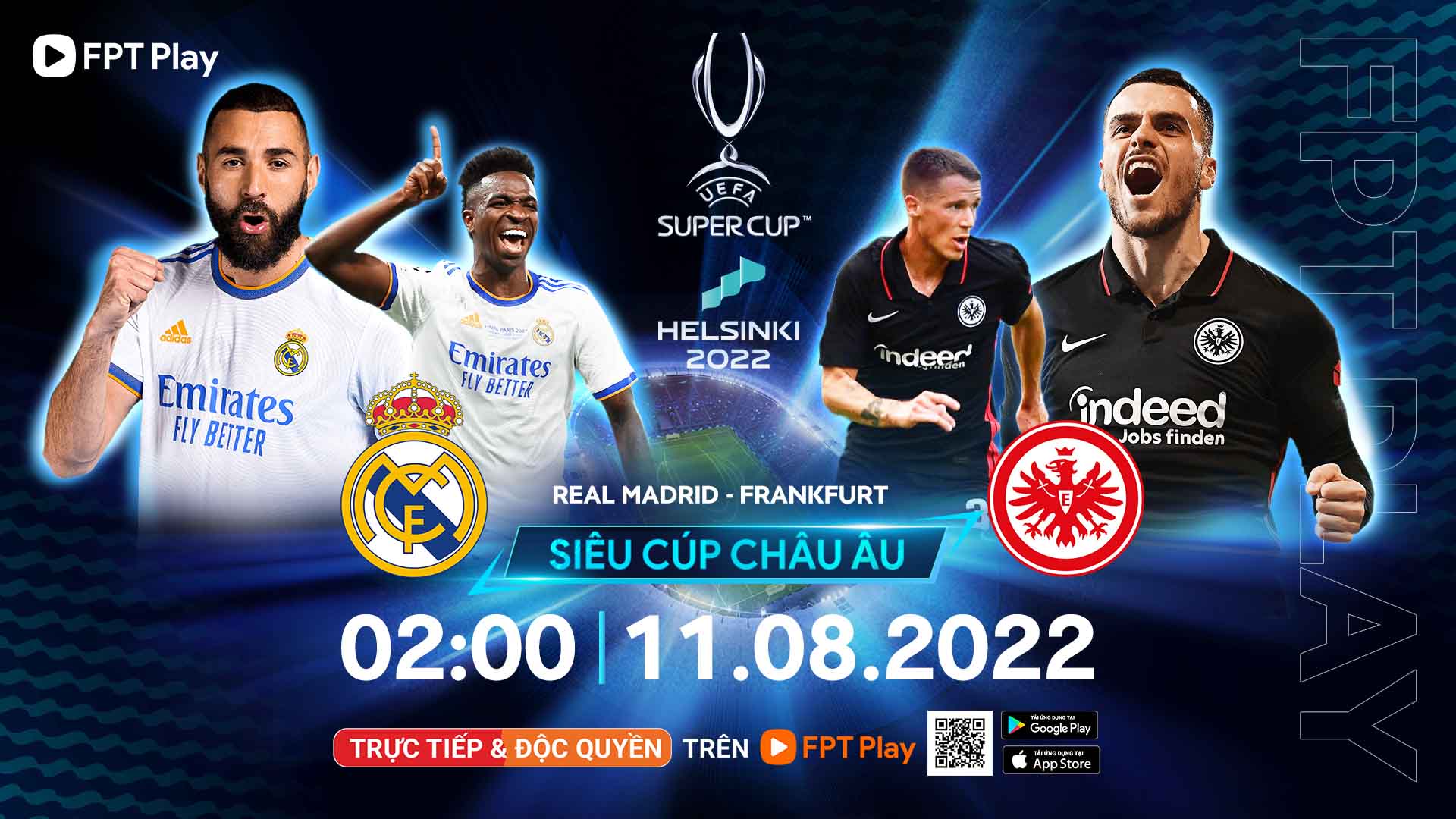 Real Madrid vs Eintracht Frankfurt