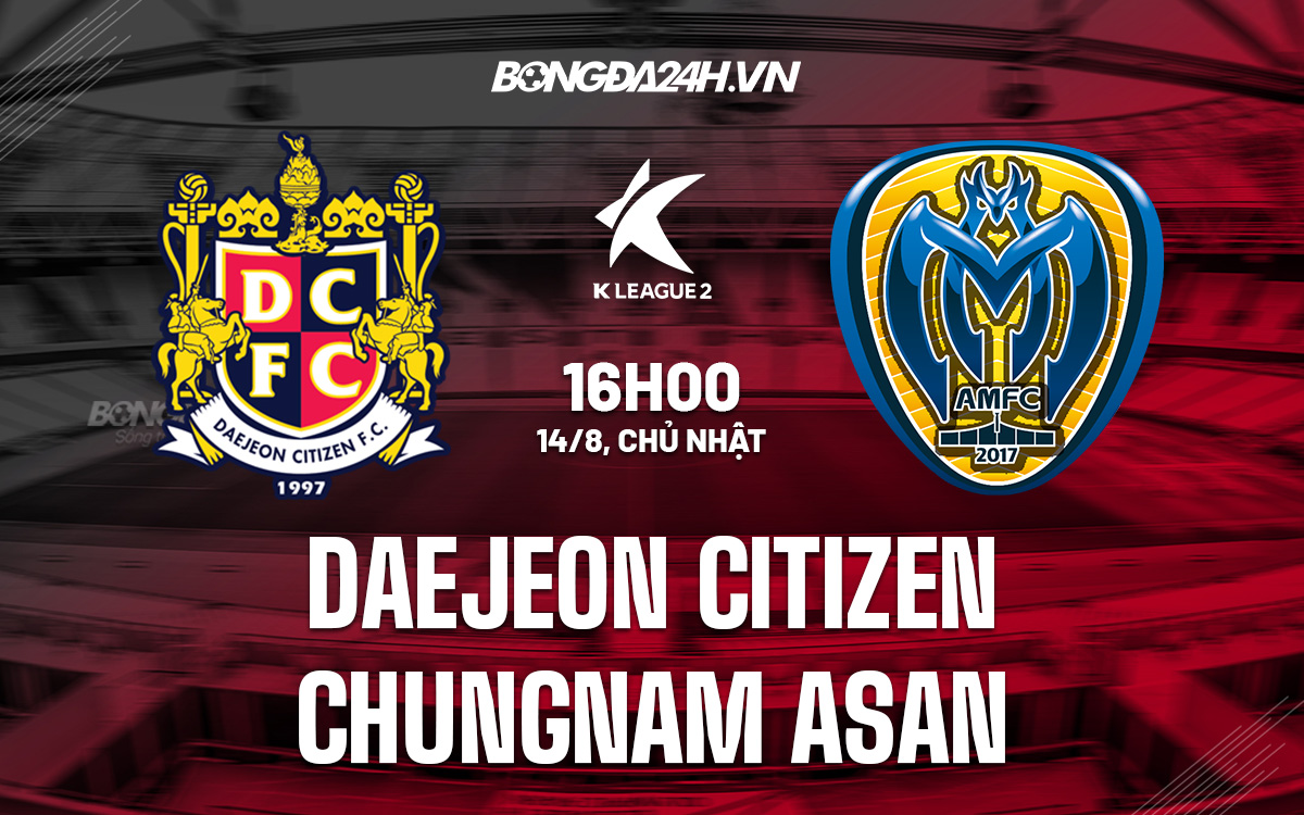 Daejeon Citizen vs Chungnam Asan 