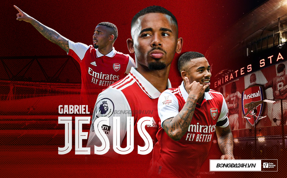 haitran thanh-Những điều giúp Gabriel Jesus trở thành mảnh ghép không thể thiếu của Arsenal