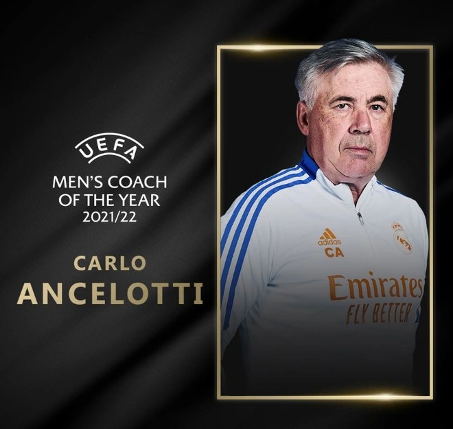 Thầy trò Ancelotti được tôn vinh sau chiếc cúp châu Âu thứ 14 của Real bảng xếp hạng vua phá lưới euro 2021
