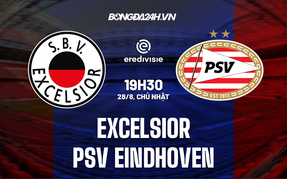 Excelsior vs PSV Eindhoven
